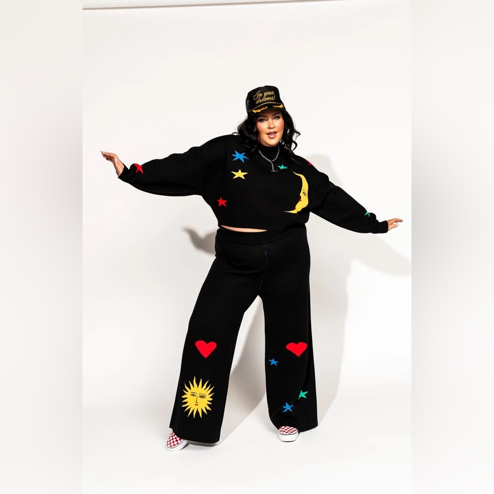 Dressed in Lala Celestial Knit Set EUC 3x